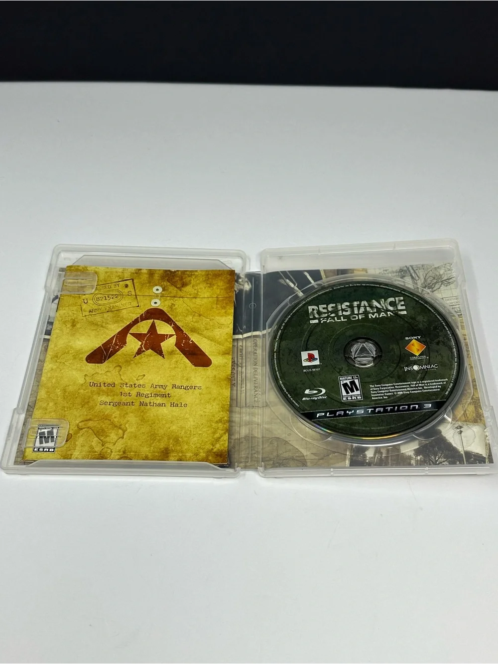 Resistance: Fall of Man Sony PlayStation 3 PS3 Game Complete With Manual Tested